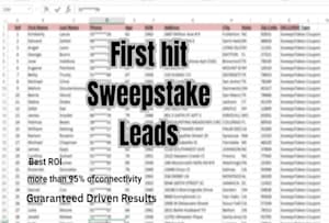 High Roller Sweepstakes Data